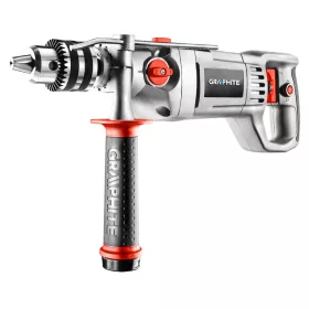   GRAPHITE Ütvefúró 1050 W, 16mm-es fogas tokmány,Két fordulat/ütésszám tartomány (58G712)