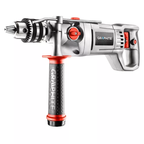 GRAPHITE Ütvefúró 1050 W, 16mm-es fogas tokmány,Két fordulat/ütésszám tartomány (58G712)