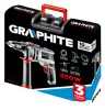 GRAPHITE Ütvefúró 550W, 0-3000/min 13mm fogastokmány, koffer (58G725)