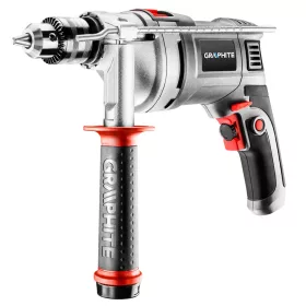   GRAPHITE Ütvefúró 850W, 0-3000/min, 13mm fogastokmány (58G728)