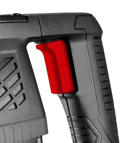 GRAPHITE Fúrókalapács vésőfunkcióval, SDS PLUS, 900W, 4J, fogas tokmány, tartozékok, koffer (58G860)