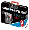 GRAPHITE Fúrókalapács vésőfunkcióval SDS Max, 1250W, koffer, 10J (58G874)
