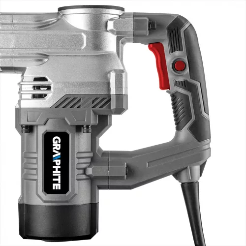 GRAPHITE Bontókalapács vésőfunkcióval, SDS Max , 1300W, 20J kofferben (58G877)