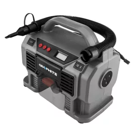   GRAPHITE Akkus kompresszor, Energy+ 18V, akku nélkül (58GE113)