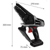 GRAPHITE Akkus mini láncfűrész, Energy+, 18V, 0-5400 fordulat/perc (58GE116)