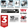 GRAPHITE Akkus gérvágógép, ENERGY+ 18V, 210/30mm tárcsa, akku nélkül!!! (58GE121)