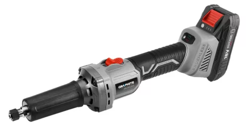 GRAPHITE Akkus szénkefementes egyenescsiszoló, Energy+, 18V, akku nélkül (58GE146)