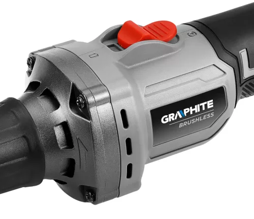GRAPHITE Akkus szénkefementes egyenescsiszoló, Energy+, 18V, akku nélkül (58GE146)