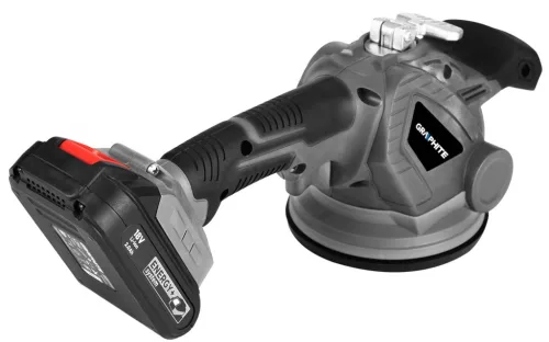 GRAPHITE Akkus tapadókorongos vibrációs készülék, Energy+, akku nélkül (58GE148)