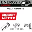 GRAPHITE Akkumulátor 8Ah, Energy+ egyakkus rendszerhez, 18V, BOOST UP- índitásrásegités  (58GE152)