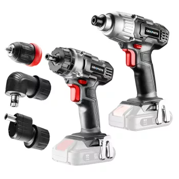   GRAPHITE Fúró-csavarozó (58G022-AD), ütvecsavarozó (58G012) (58GS002)