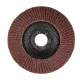 GRAPHITE Csiszolókorong lamellás 125x22,2mm, P60 fém, fa (58T121)