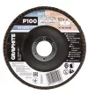 GRAPHITE Csiszolókorong lamellás 125x22,2mm, P100 fém, fa (58T123)