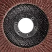 GRAPHITE Csiszolókorong lamellás 115x22,2mm, P60 fém, fa (58T126)