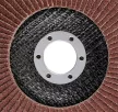 GRAPHITE Csiszolókorong lamellás 115x22,2mm, P80 fém, fa (58T127)