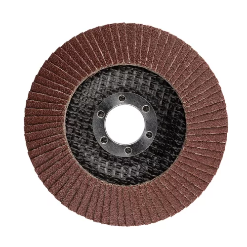 GRAPHITE Csiszolókorong lamellás 115x22,2mm, P100 fém, fa (58T128)