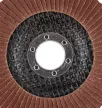 GRAPHITE Csiszolókorong lamellás 115x22,2mm, P120 fém, fa (58T129)