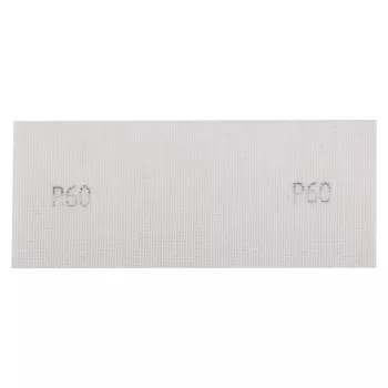   GRAPHITE Csiszolóháló fehér 115x280mm, fa, fém, műanyag, űveg, gipszkarton csiszoláshoz, P60 (58T140)