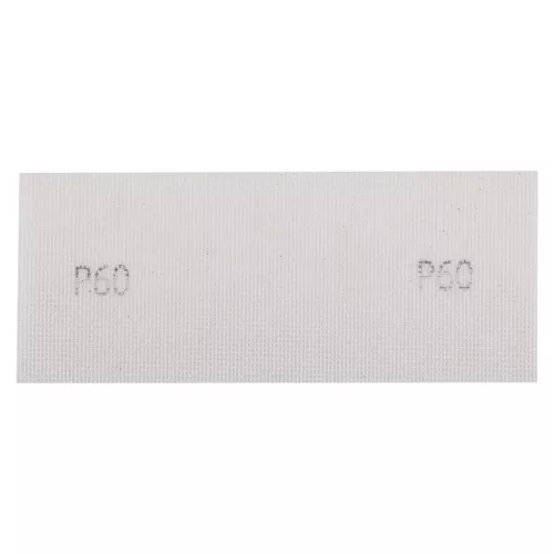 GRAPHITE Csiszolóháló fehér 115x280mm, fa, fém, műanyag, űveg, gipszkarton csiszoláshoz, P60 (58T140)