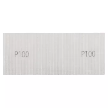   GRAPHITE Csiszolóháló fehér 115x280mm, fa, fém, műanyag, űveg, gipszkarton csiszoláshoz, P100 (58T142)