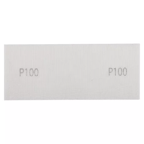 GRAPHITE Csiszolóháló fehér 115x280mm, fa, fém, műanyag, űveg, gipszkarton csiszoláshoz, P100 (58T142)