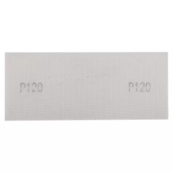   GRAPHITE Csiszolóháló fehér 115x280mm, fa, fém, műanyag, űveg, gipszkarton csiszoláshoz, P120 (58T143)