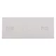GRAPHITE Csiszolóháló fehér 115x280mm, fa, fém, műanyag, űveg, gipszkarton csiszoláshoz, P150 (58T144)