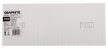 GRAPHITE Csiszolóháló fehér 115x280mm, fa, fém, műanyag, űveg, gipszkarton csiszoláshoz, P150 (58T144)