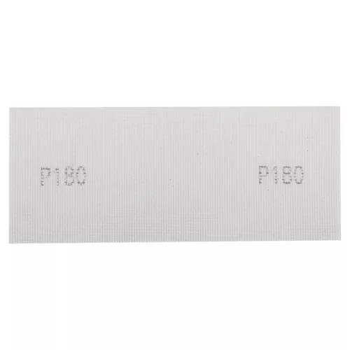 GRAPHITE Csiszolóháló fehér 115x280mm, fa, fém, műanyag, űveg, gipszkarton csiszoláshoz, P180 (58T145)