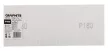 GRAPHITE Csiszolóháló fehér 115x280mm, fa, fém, műanyag, űveg, gipszkarton csiszoláshoz, P180 (58T145)