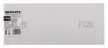 GRAPHITE Csiszolóháló fehér 115x280mm, fa, fém, műanyag, űveg, gipszkarton csiszoláshoz, P220 (58T146)