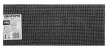 GRAPHITE Csiszolóháló 115x280mm, fa, fém, műanyag, űveg, gipszkarton csiszoláshoz, P80 (58T152)