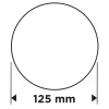 GRAPHITE Csiszolókorong tépőzáras 125mm, P40, 5db (58T180)