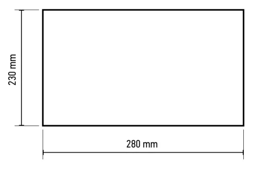 GRAPHITE Csiszolópapír, sárga, 230x280mm, P120 (58T204)