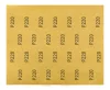 GRAPHITE Vizes csiszolópapír, 230x280mm, P220, min.rendelés: 5db (58T216)