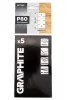 GRAPHITE Csiszolópapír tépőzáras 93x185mm, P80, 8 lyukas, 5db (58T242)