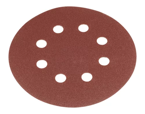 GRAPHITE Csiszolókorong tépőzáras 125mm, P80, 8 lyukkal, 5db (58T290)
