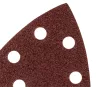 GRAPHITE Csiszolópapír tépőzáras delta 102x152mm, P40, 11 lyukas, 5db (58T300)