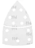 GRAPHITE Csiszolópapír tépőzáras delta 102x152mm, P60, 11 lyukas, 5db (58T301)