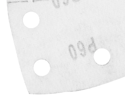 GRAPHITE Csiszolópapír tépőzáras delta 102x152mm, P60, 11 lyukas, 5db (58T301)
