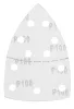 GRAPHITE Csiszolópapír tépőzáras delta 102x152mm, P100, 11 lyukas, 5db (58T303)