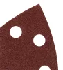 GRAPHITE Csiszolópapír tépőzáras delta 102x152mm, P100, 11 lyukas, 5db (58T303)