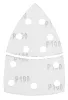 GRAPHITE Csiszolópapír tépőzáras delta 102x152mm, P100, 11 lyukas, 5db (58T303)