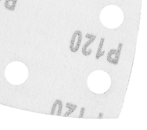 GRAPHITE Csiszolópapír tépőzáras delta 102x152mm, P120, 11 lyukas, 5db (58T304)