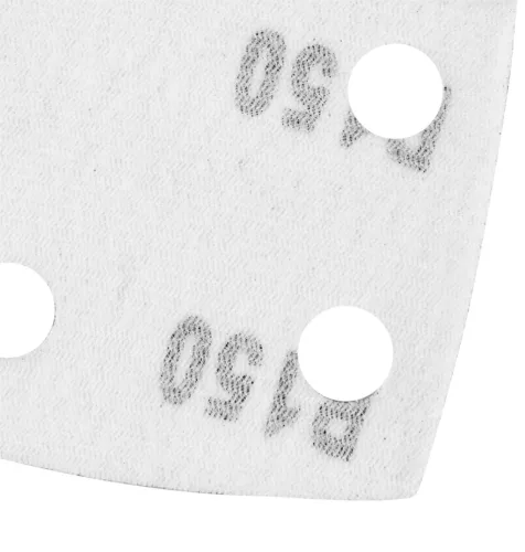 GRAPHITE Csiszolópapír tépőzáras delta 102x152mm, P150, 11 lyukas, 5db (58T305)
