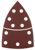 GRAPHITE Csiszolópapír tépőzáras delta 102x152mm, P150, 11 lyukas, 5db (58T305)