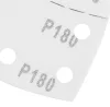 GRAPHITE Csiszolópapír tépőzáras delta 102x152mm, P180, 11 lyukas, 5db (58T306)