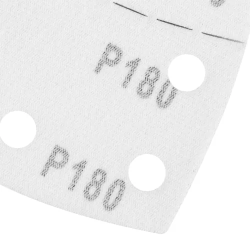 GRAPHITE Csiszolópapír tépőzáras delta 102x152mm, P180, 11 lyukas, 5db (58T306)