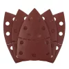 GRAPHITE Csiszolópapír tépőzáras delta 102x152mm, P240, 11 lyukas, 5db (58T308)