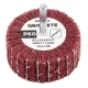 GRAPHITE Csiszolókerék csapos 60x25x6mm, P60 (58T406)